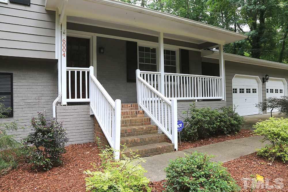 6004 Spring Valley Drive Raleigh, NC 27616 - Photo 2 of 25 Welcome your friends at this covered porch entry.