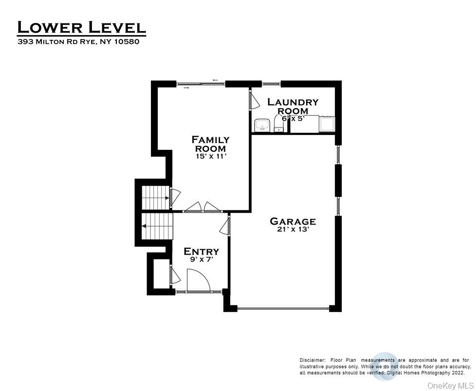 393 Milton Road Rye, NY 10580 - Photo 18 of 22 Please note that laundry room has been moved to lower level. There is now a newly renovated full bath on the first level.