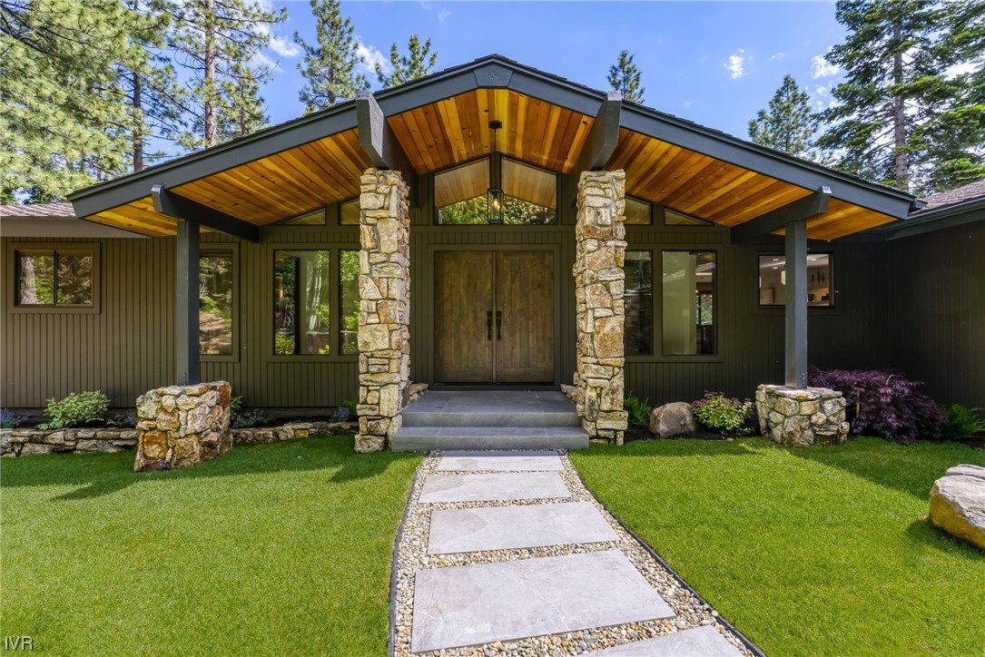 859 Tyner Way Incline Village, NV 89451 - Photo 3 of 33 a front view of a house with garden
