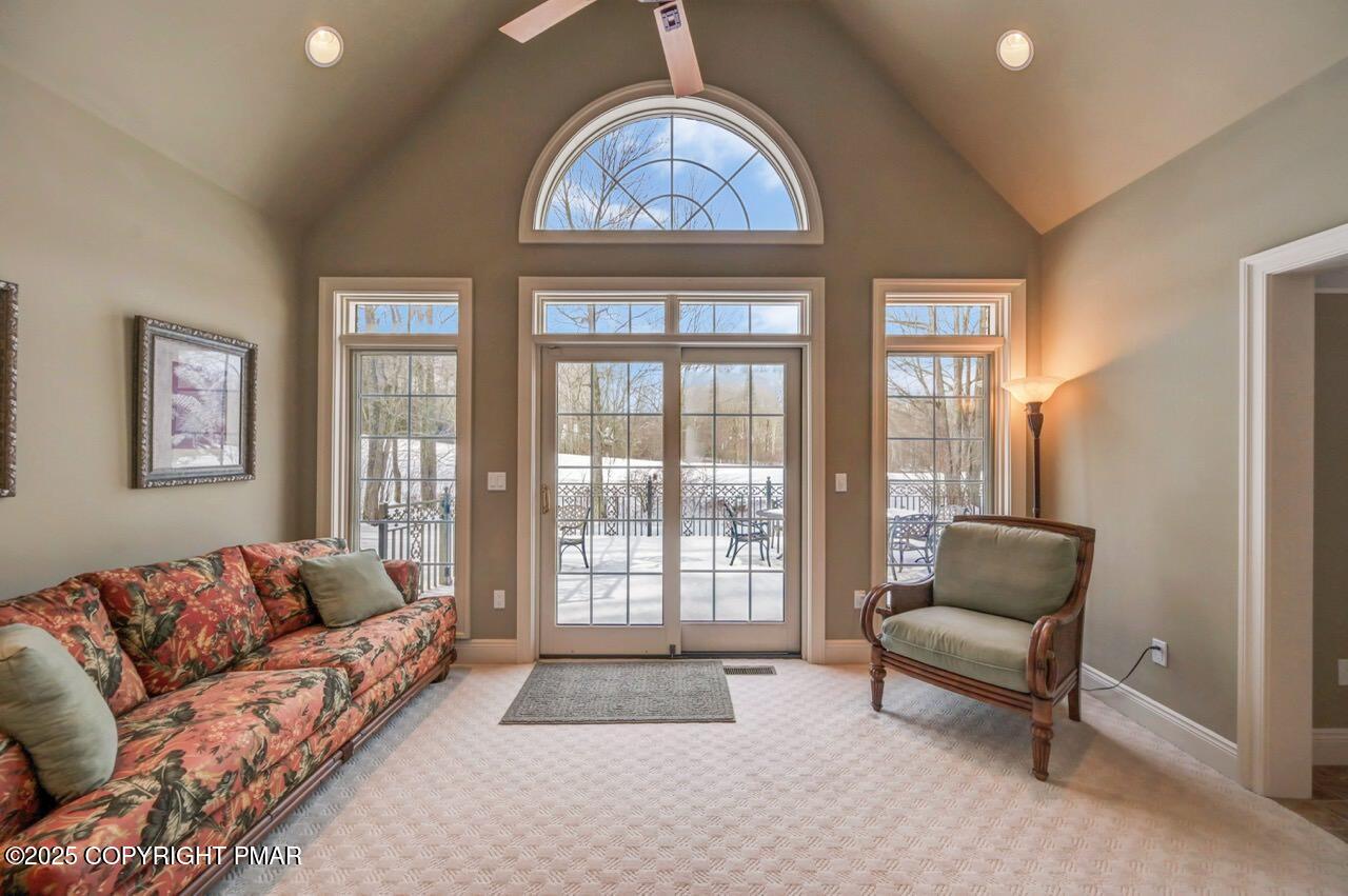 235 Wolf Hollow Road Lake Harmony, PA 18624 - Photo 35 of 96 a living room with furniture and a window