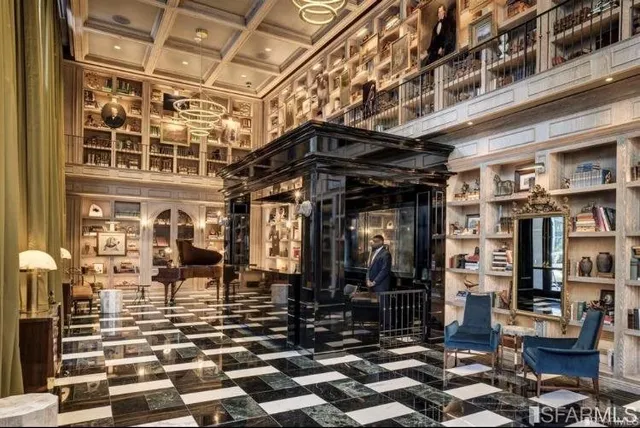 a view of a building with many windows