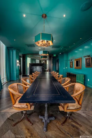 a outdoor space with furniture