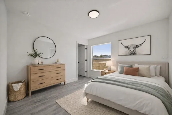 wooden floor in an empty room