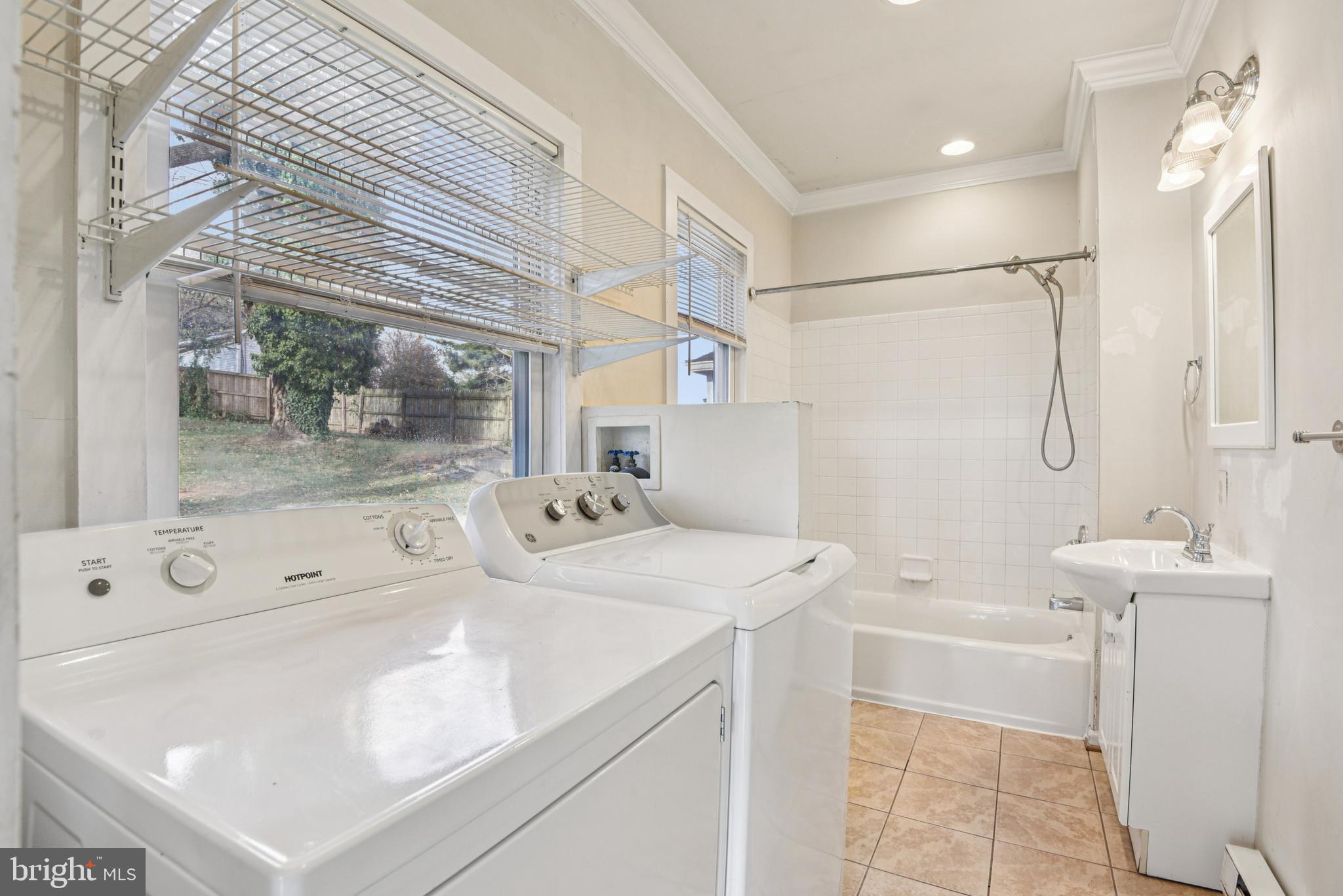 209 Locust Street, Unit A Frederick, MD 21703 - Photo 14 of 21 Bathroom & Laundry
