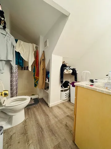 a room with storage and utility