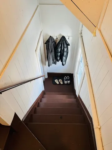 a view of a lake from a window