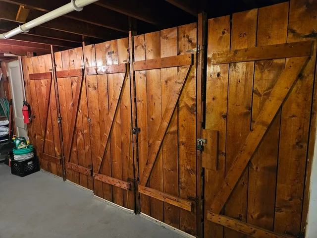 a view of a door with an outdoor space