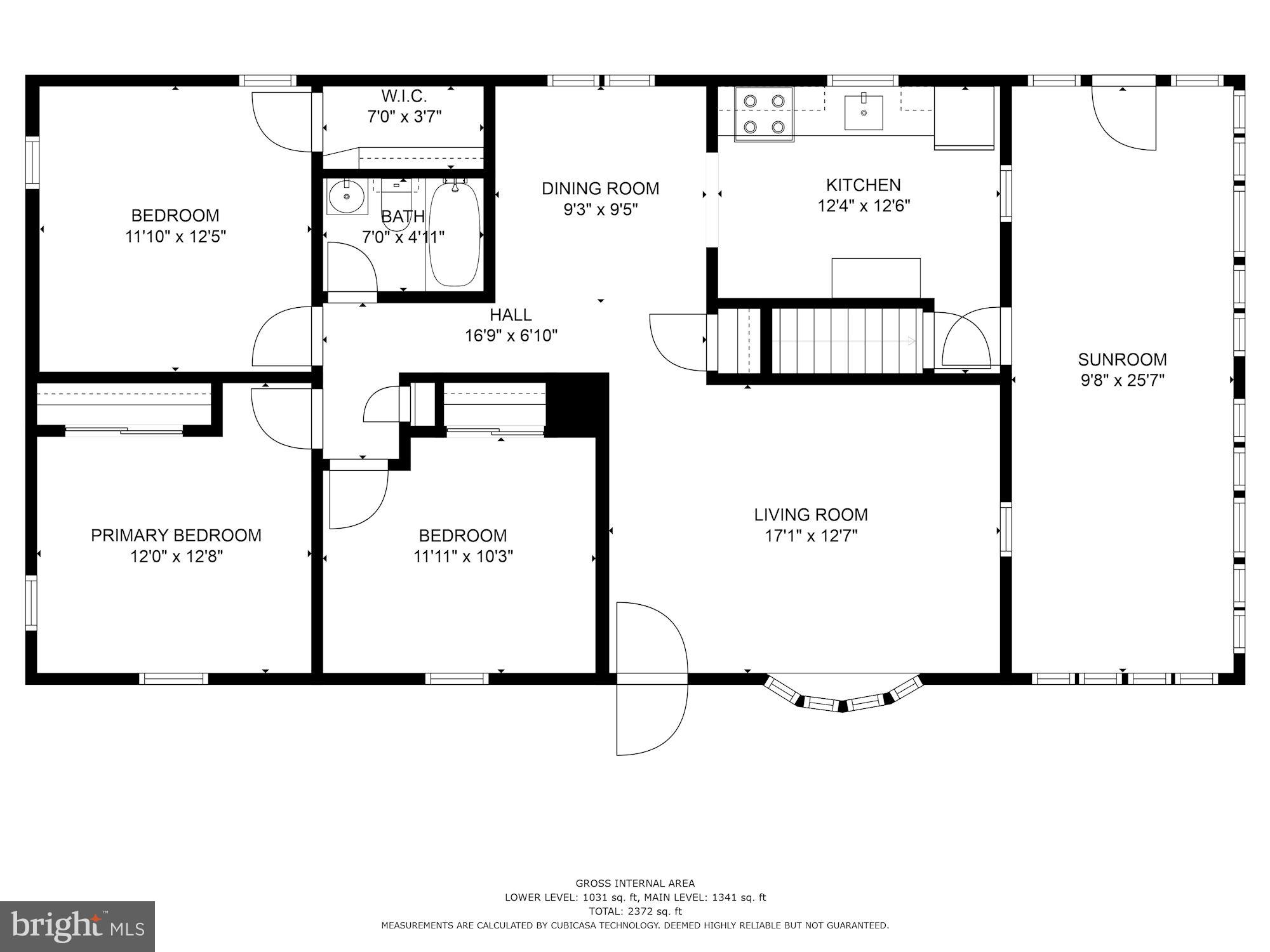 1724 Grandview Road Pasadena, MD 21122 - Photo 54 of 56 First Floor Layout