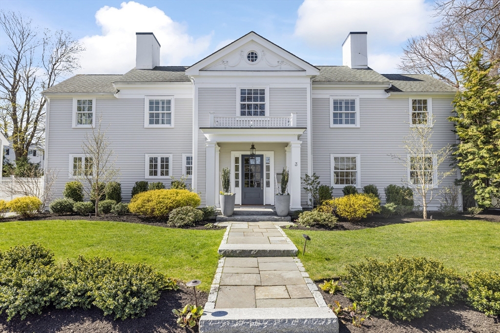 3 Goldthwait Road Marblehead, MA 01945 - Photo 3 of 30 a front view of a house with garden