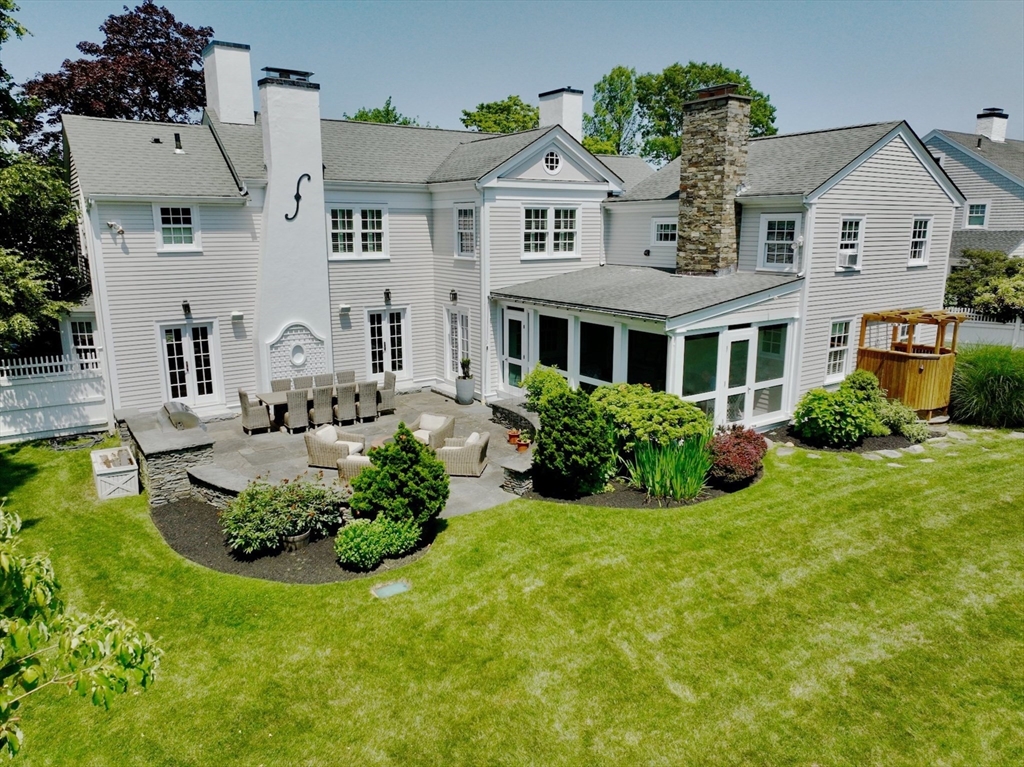 3 Goldthwait Road Marblehead, MA 01945 - Photo 5 of 30 a front view of a house with a garden