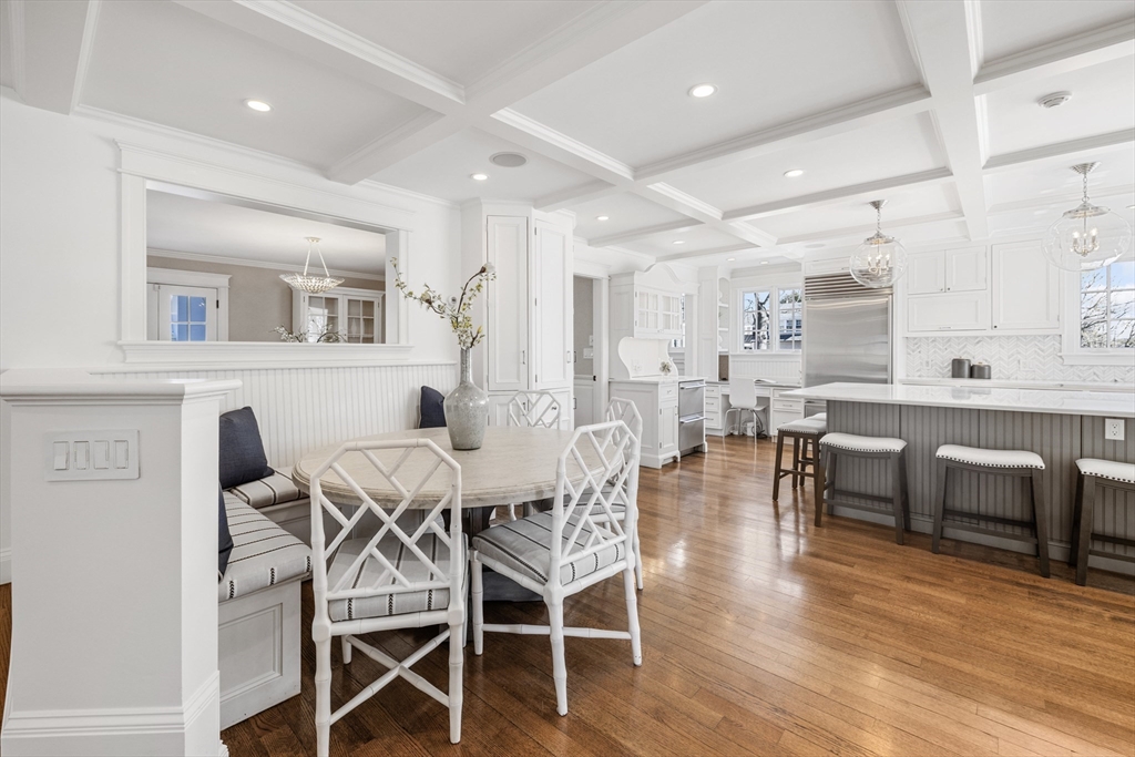 3 Goldthwait Road Marblehead, MA 01945 - Photo 9 of 30 a view of a dining room with furniture and wooden floor