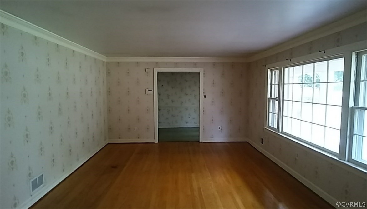 3629 Falstone Road North Chesterfield, VA 23234 - Photo 3 of 24 wooden floor in an empty room with a window