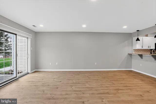 a view of kitchen and microwave