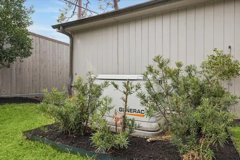 a backyard of a house