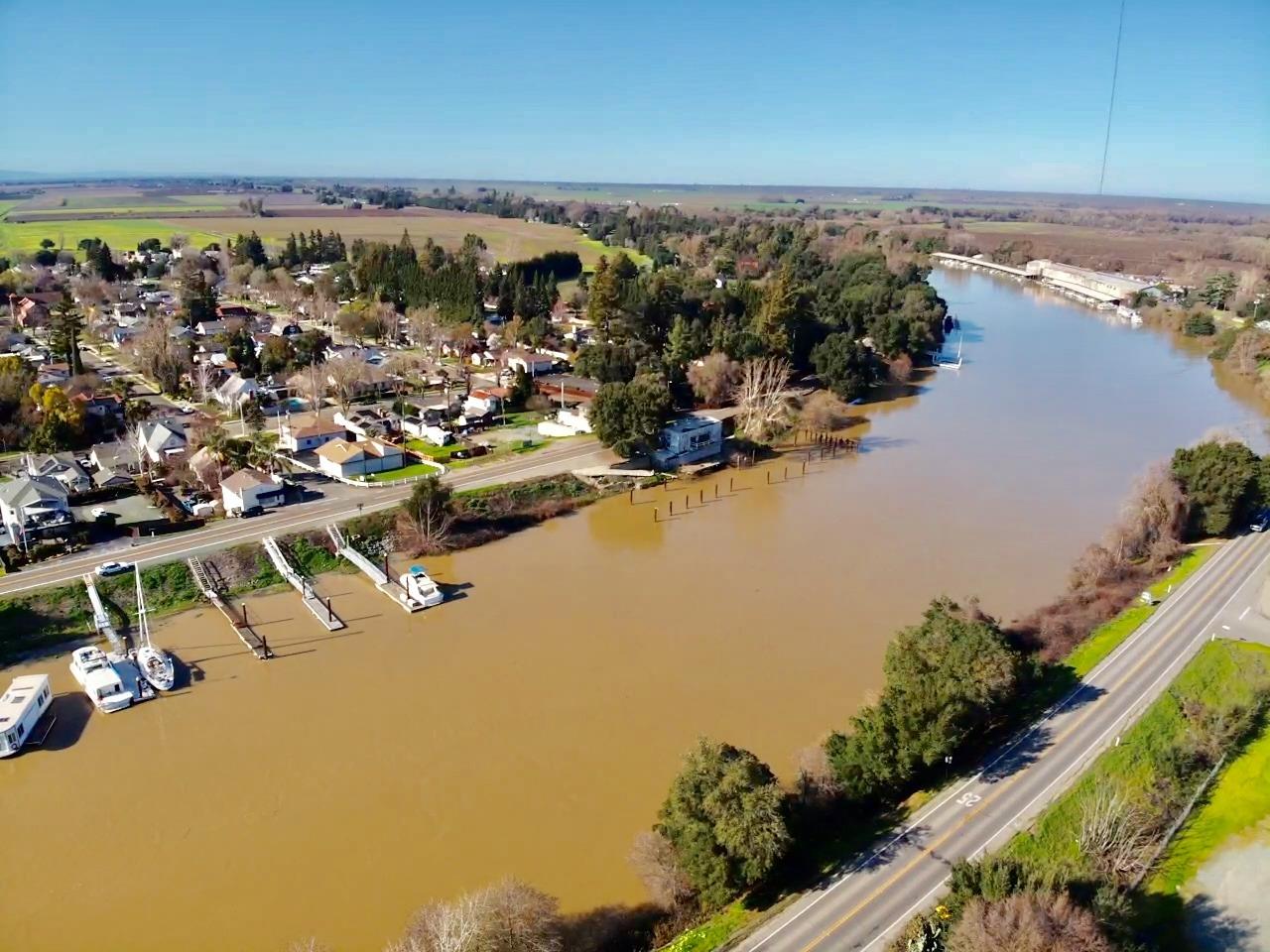 14055 River Road Walnut Grove, CA 95690 - Photo 45 of 55 an aerial view of a city