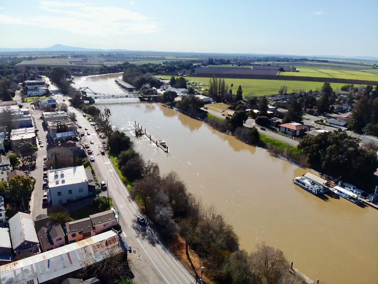 14055 River Road Walnut Grove, CA 95690 - Photo 46 of 55 an aerial view of a city