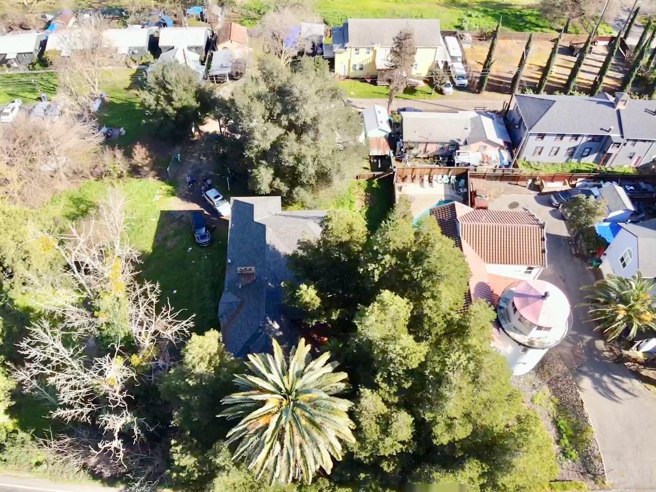14055 River Road Walnut Grove, CA 95690 - Photo 48 of 55 an aerial view of a houses with yard