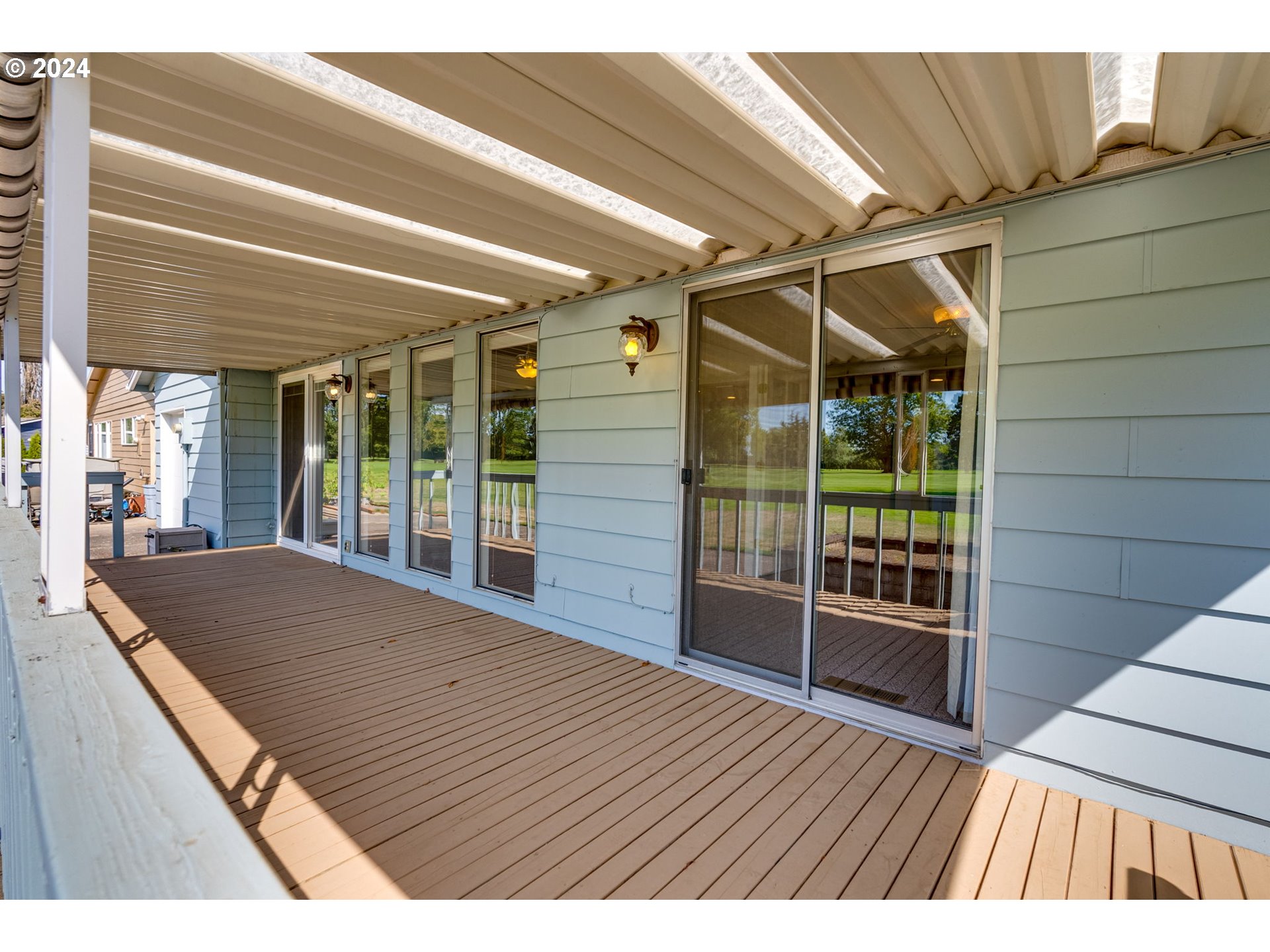 1585 Princeton Road Woodburn, OR 97071 - Photo 39 of 46 a view of backyard with porch