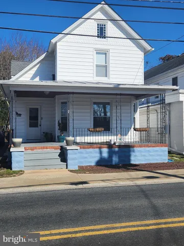 a view of a house with a balcony