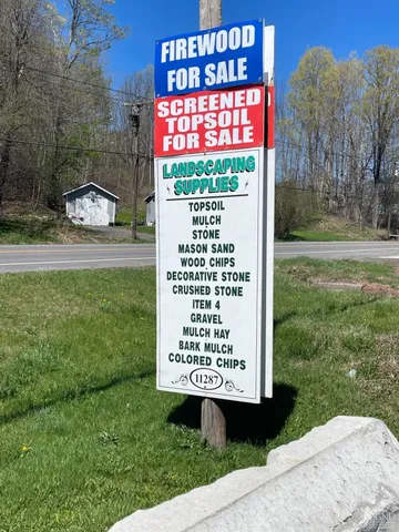 an outdoor space with seating