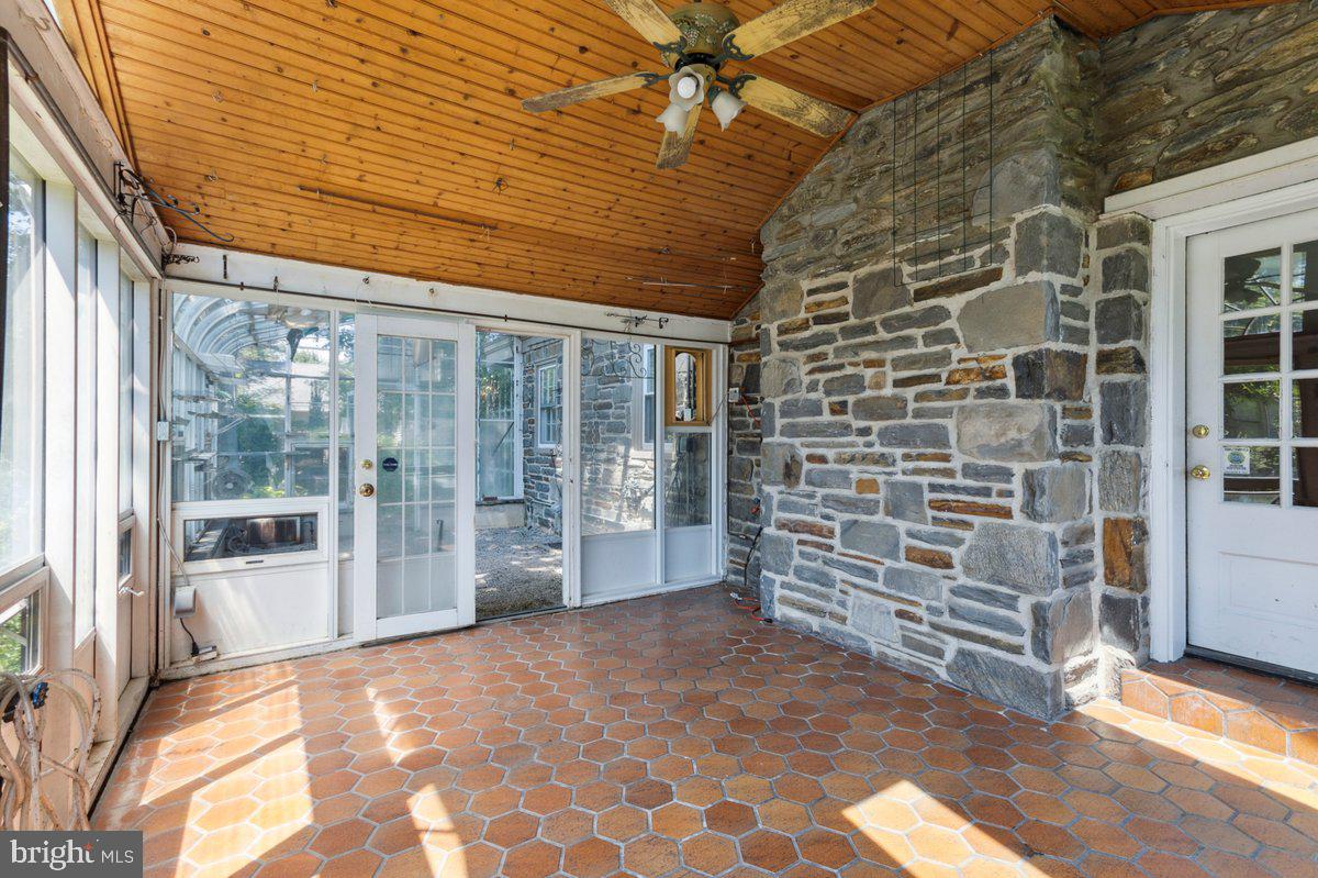 515 Red Leaf Road Wynnewood, PA 19096 - Photo 6 of 25 Enclosed Sun Room