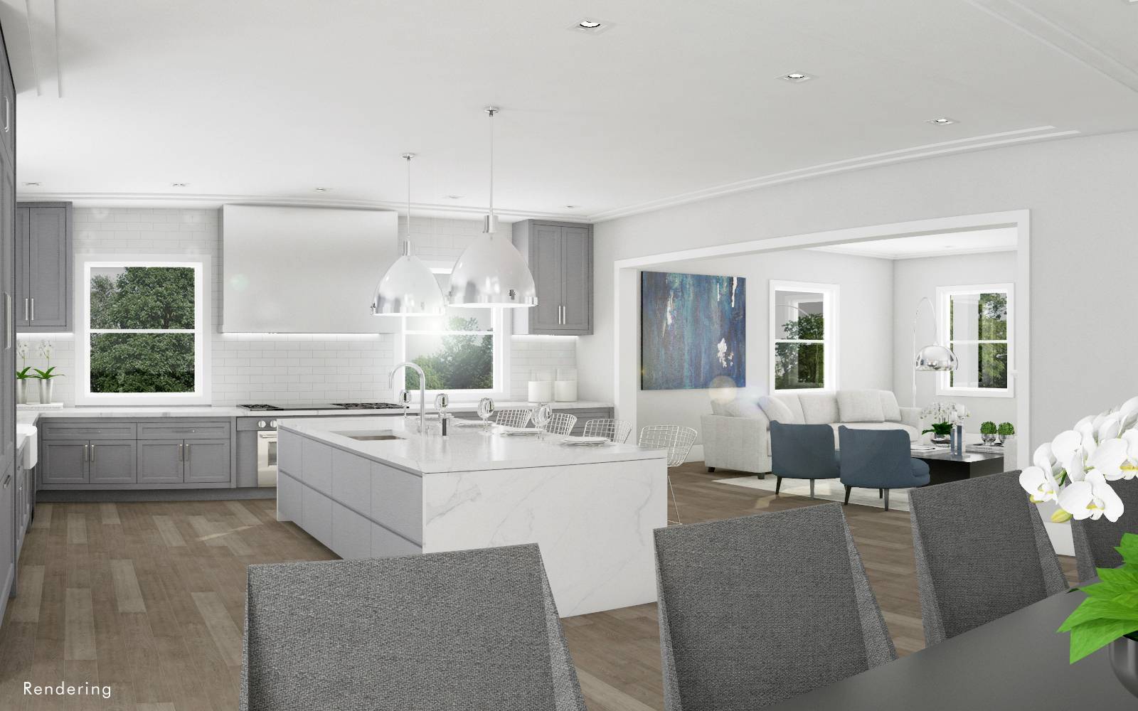 34 Harbor View Drive East Hampton, NY 11937 - Photo 7 of 10 a living room with furniture and a large window