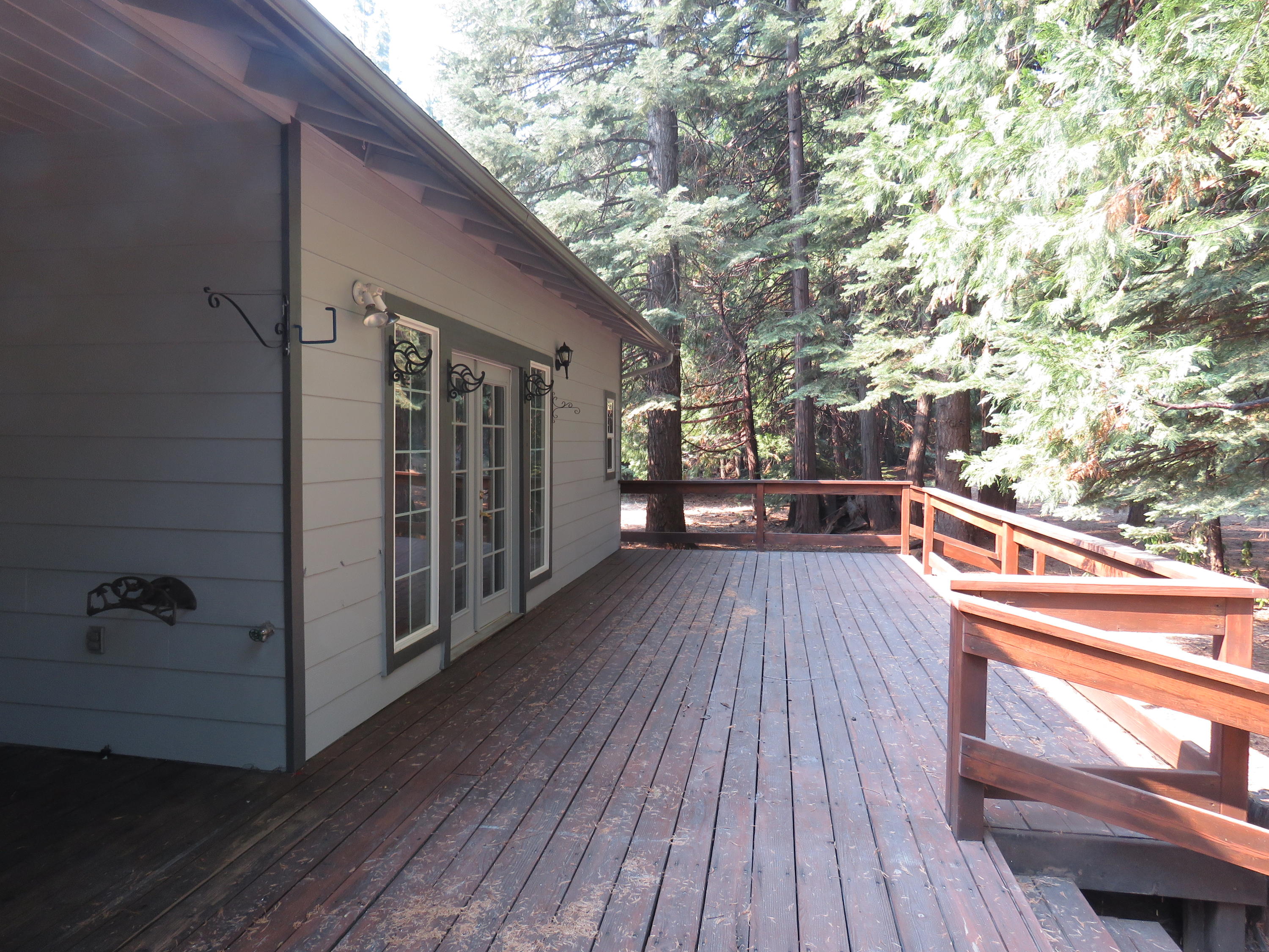 8200 Ritts Mill Road Shingletown, CA 96088 - Photo 17 of 22 back deck