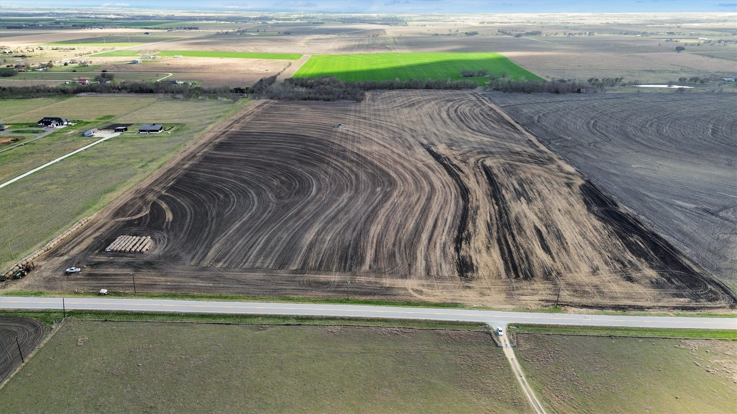 1123 Rd Holland Tx 76534 Road Holland, TX 76534 - Photo 3 of 16 Aerial view of sparsely populated area with farmland
