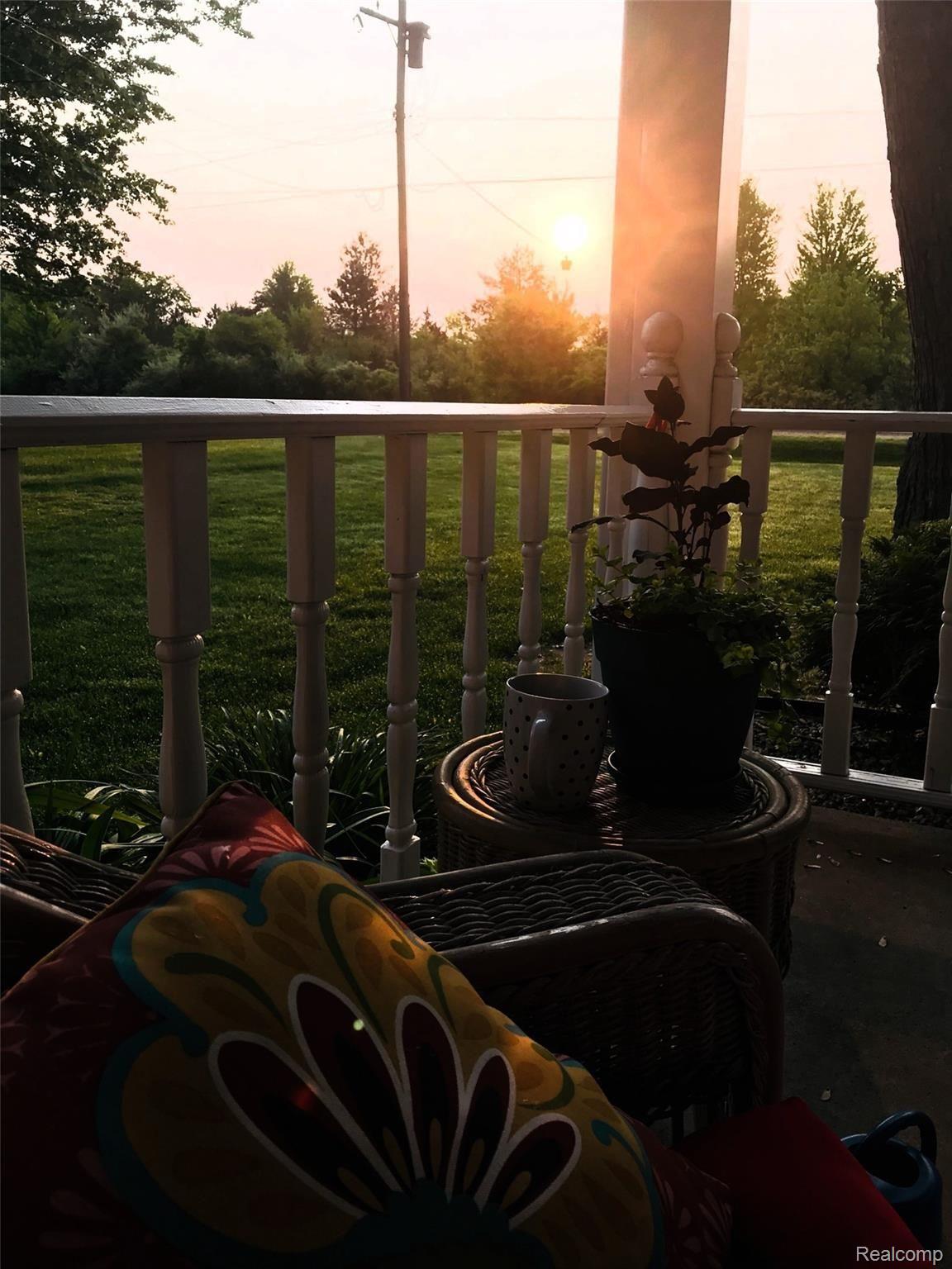 3211 North Belsay Road Flint, MI 48506 - Photo 5 of 62 Sunrise on the covered porch 05-31-19.jpg