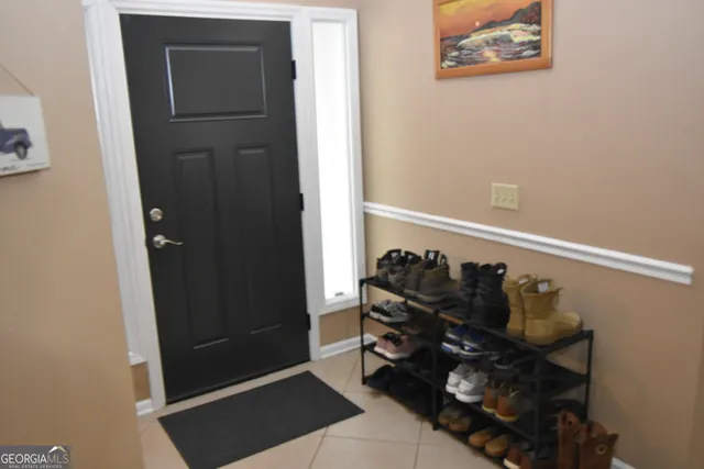 a room with storage and utility