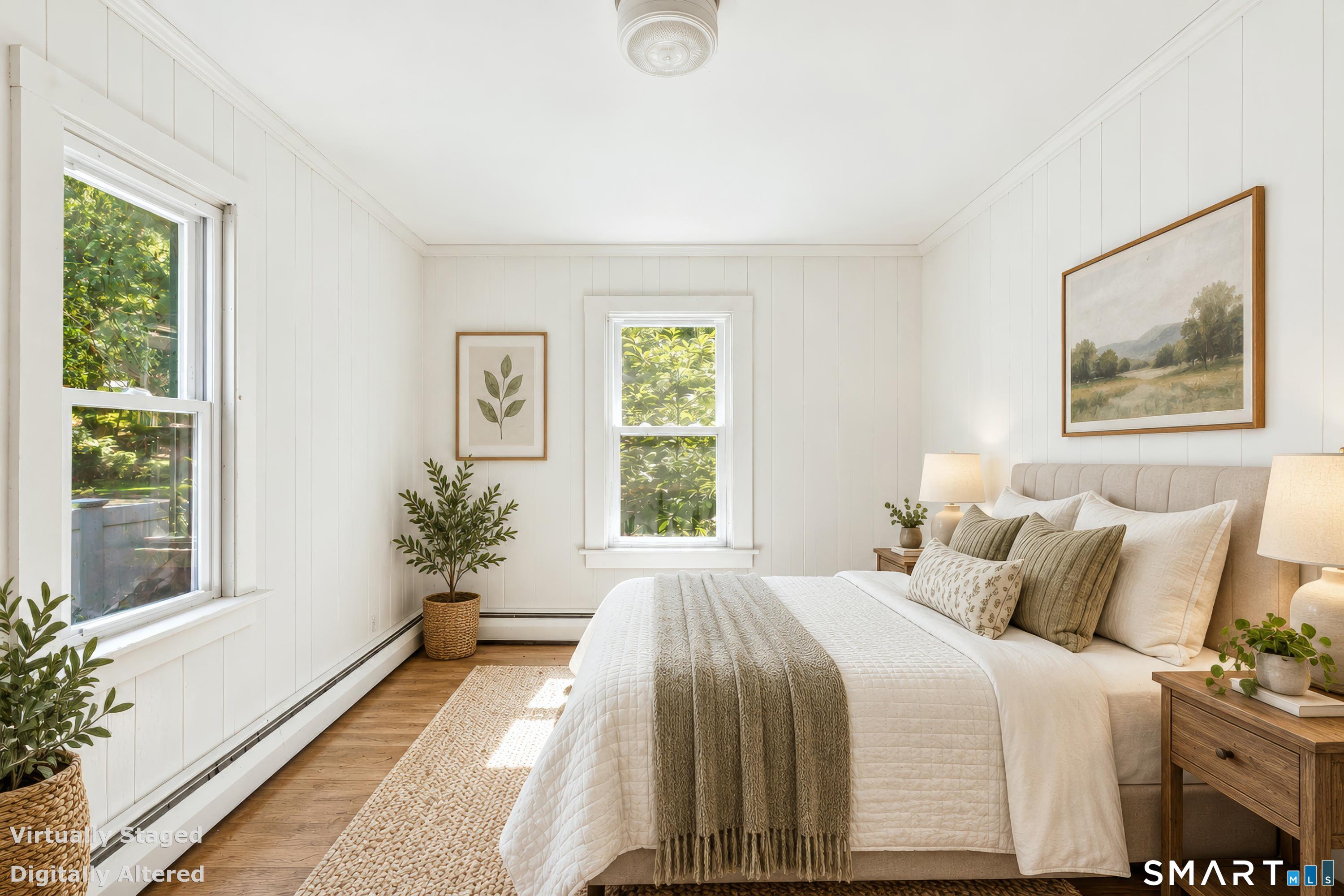 606 North Madison Road Guilford, CT 06437 - Photo 21 of 38 Virtually staged rendering offers inspiration for transforming this additional bedroom