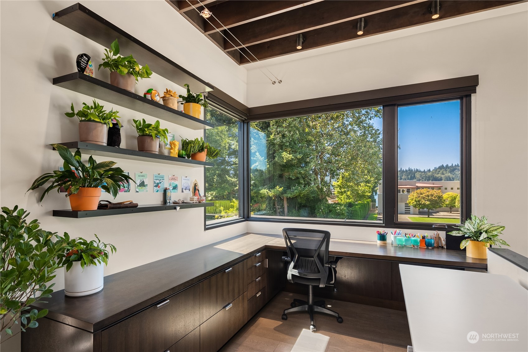 85 Cascade Key Bellevue, WA 98006 - Photo 32 of 37 a living room with furniture and a potted plant