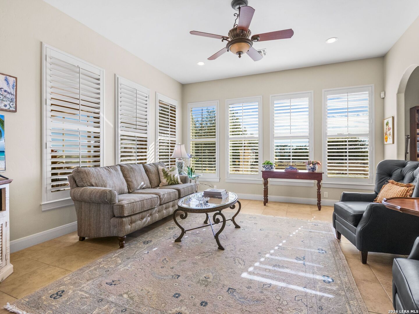 1000 Landmark Kerrville, TX 78028 - Photo 25 of 71 a living room with furniture and floor to ceiling windows