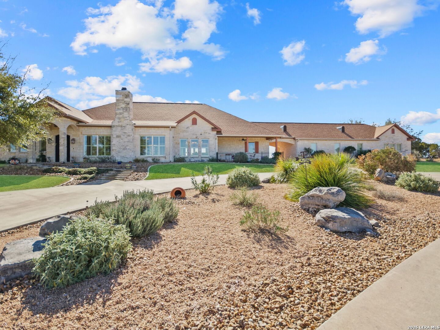 1000 Landmark Kerrville, TX 78028 - Photo 7 of 71 a view of a house with a yard and a pond