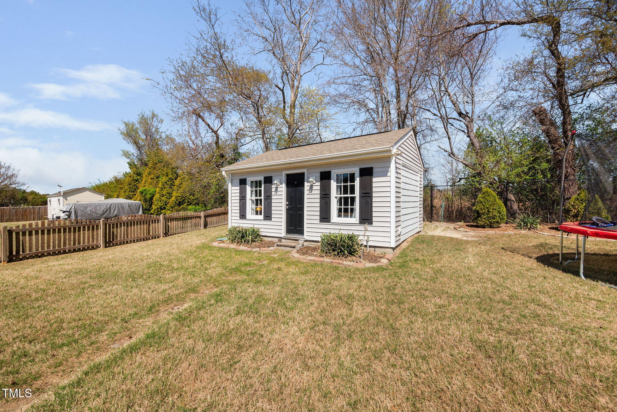 Undisclosed Address Garner, NC 27529 - Photo 31 of 35 a view of backyard of house