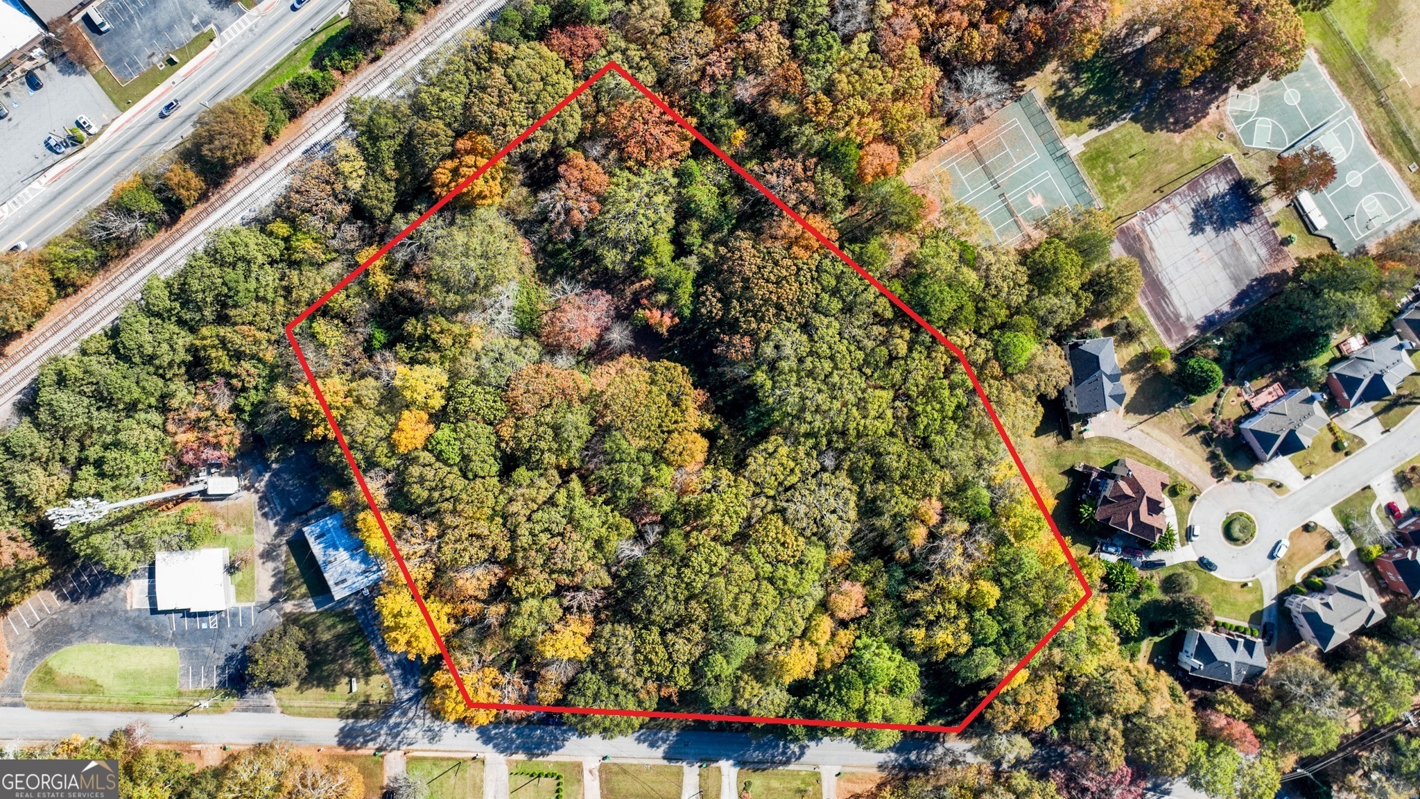 947 Sheppard Road Stone Mountain, GA 30083 - Photo 2 of 15 an aerial view of residential houses with outdoor space