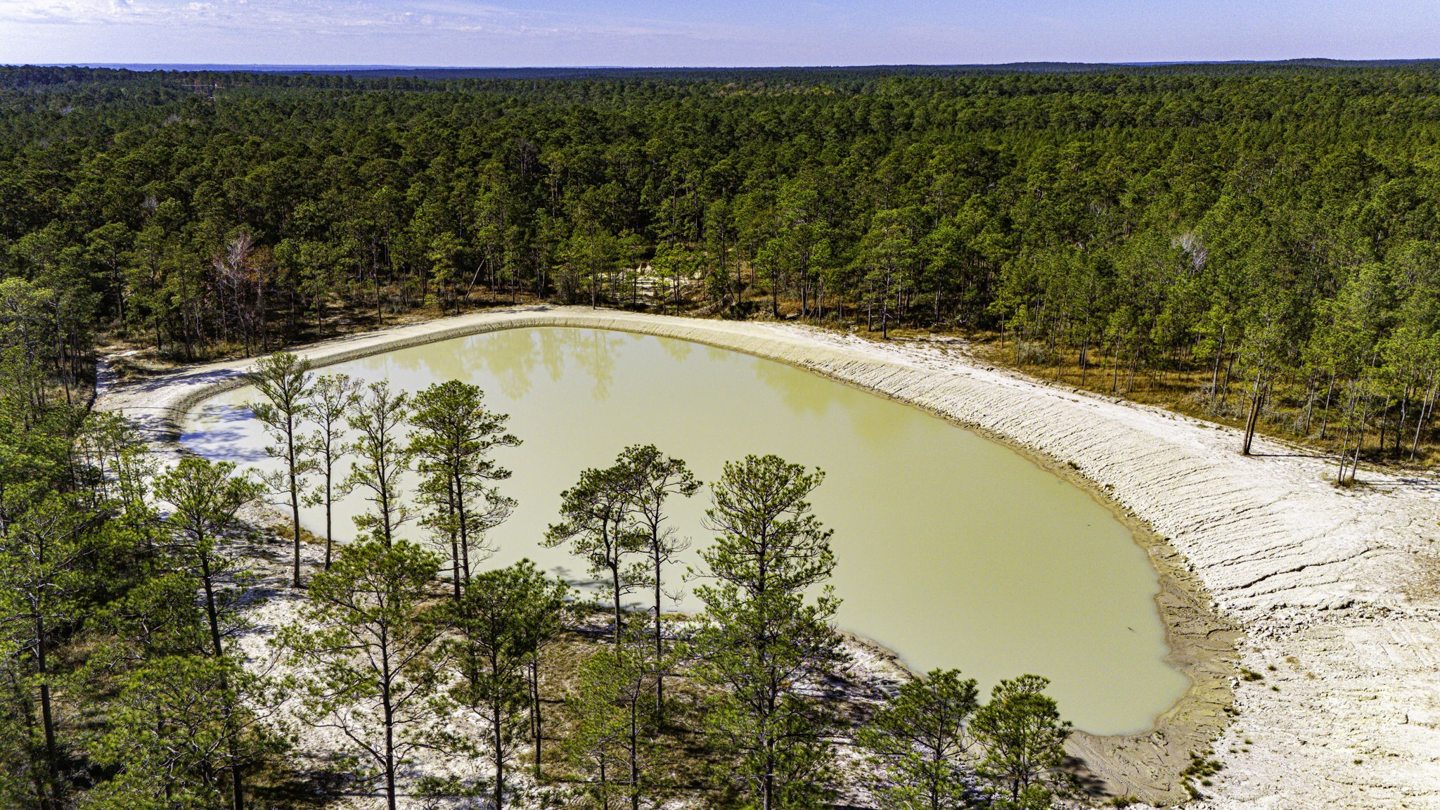 26 King Ranch Rd Road South Onalaska, TX 77360 - Photo 13 of 16 a view of a swimming pool with a yard