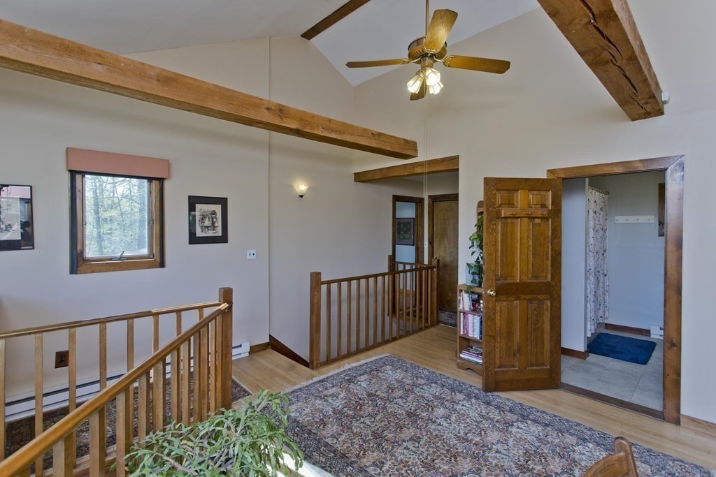 135 George Lamb Road Leyden, MA 01337 - Photo 32 of 42 a view of hallway with livingroom