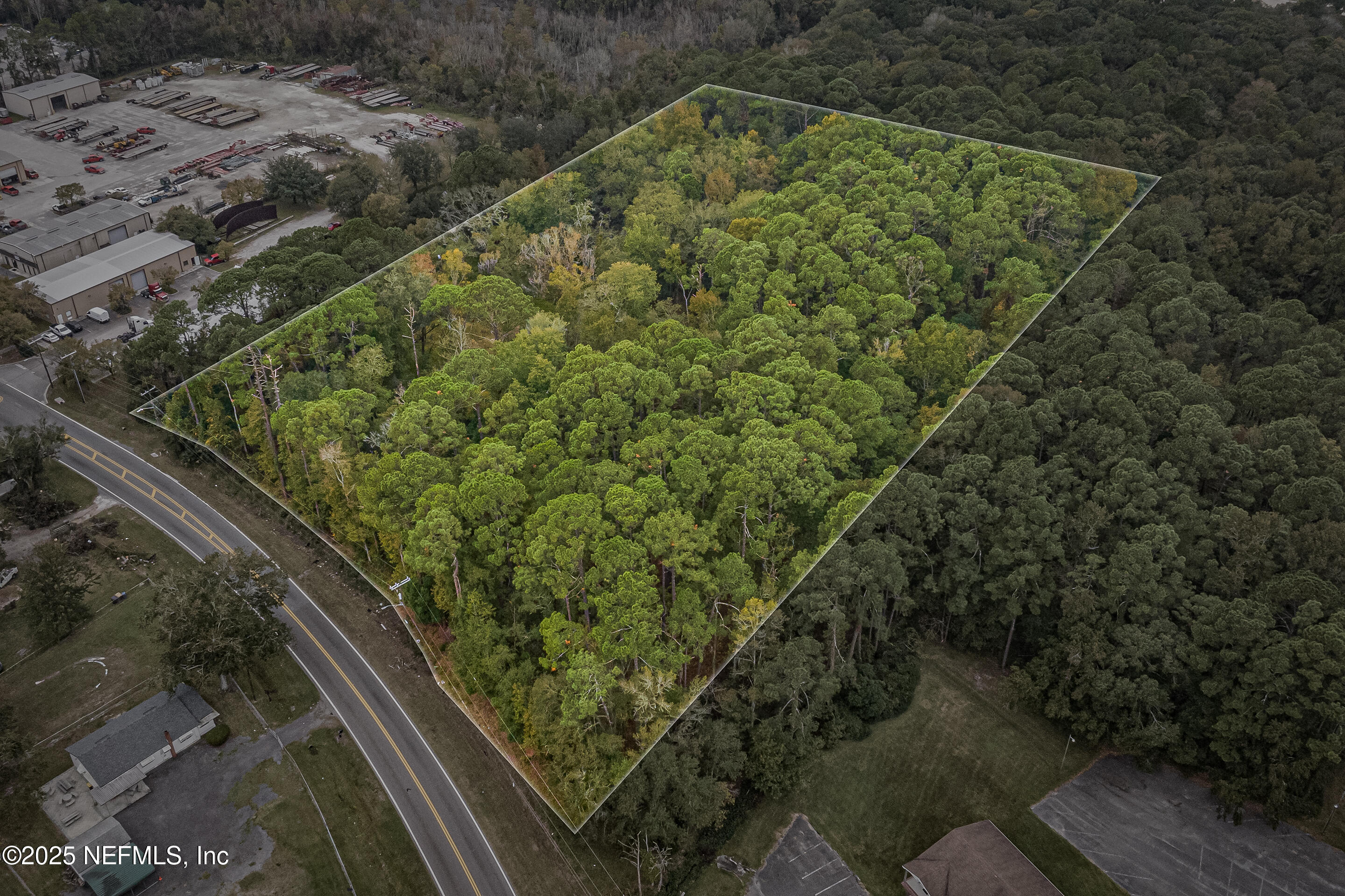 6535 General Lee Road Jacksonville, FL 32254 - Photo 6 of 16 a view of a forest from a balcony