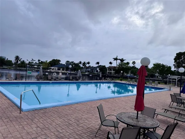 a view of a terrace with sitting area