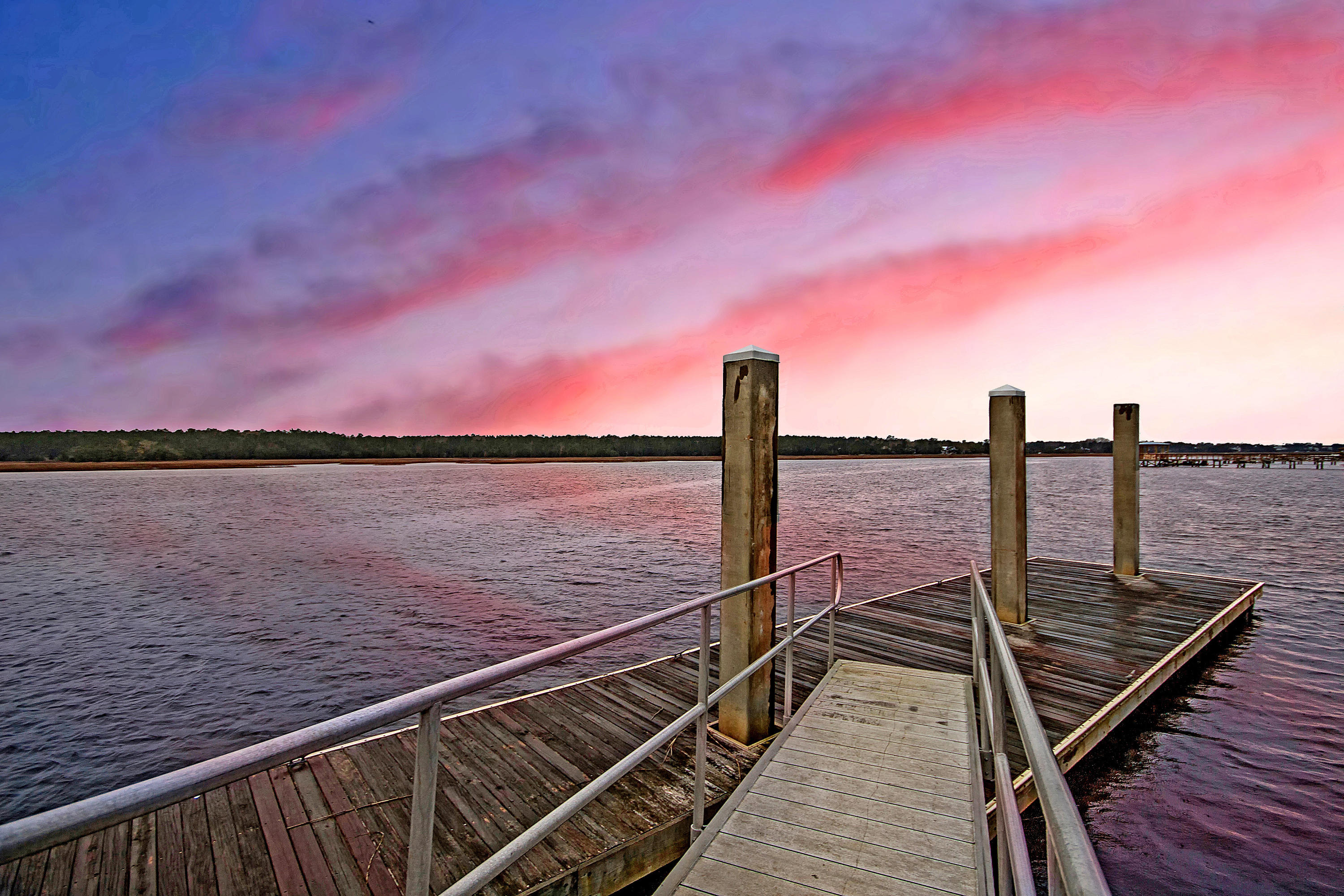 1392 Eden Road Awendaw, SC 29429 - Photo 13 of 60 Community dock and boat ramp