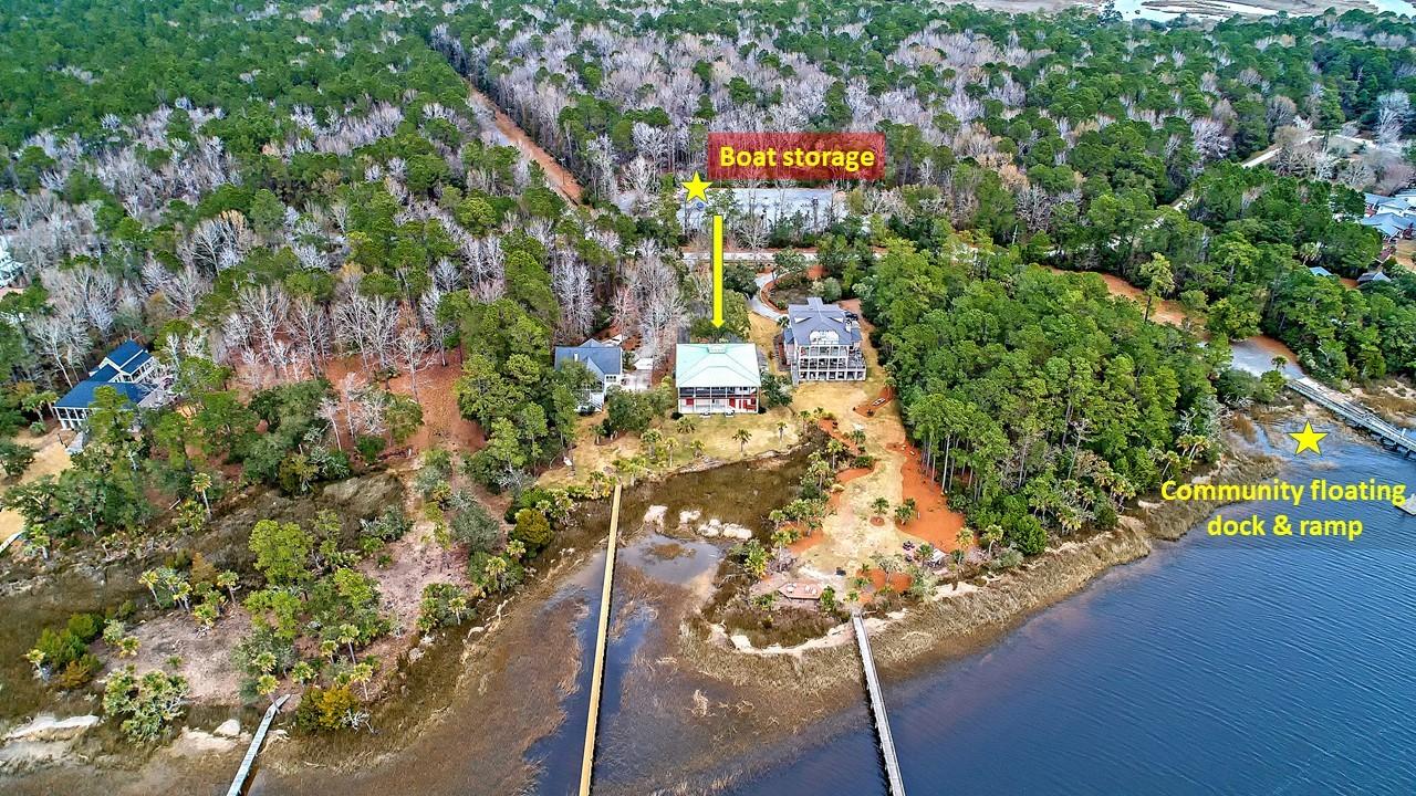 1392 Eden Road Awendaw, SC 29429 - Photo 16 of 60 Boat storage & Community dock & ramp