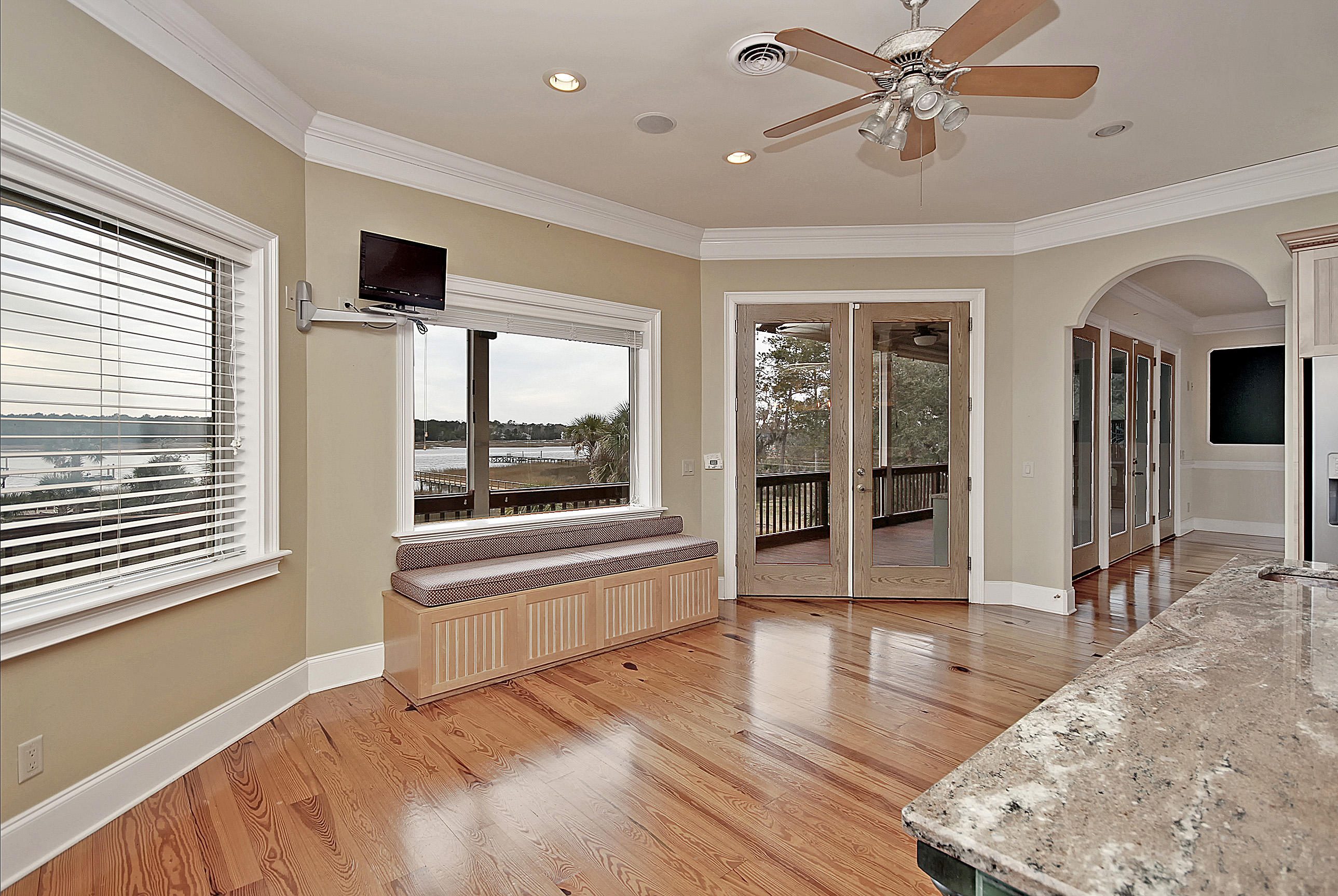 1392 Eden Road Awendaw, SC 29429 - Photo 35 of 60 River view from kitchen