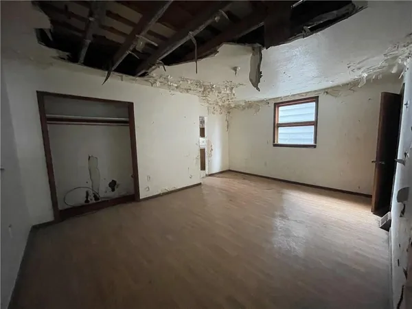 a view of empty room