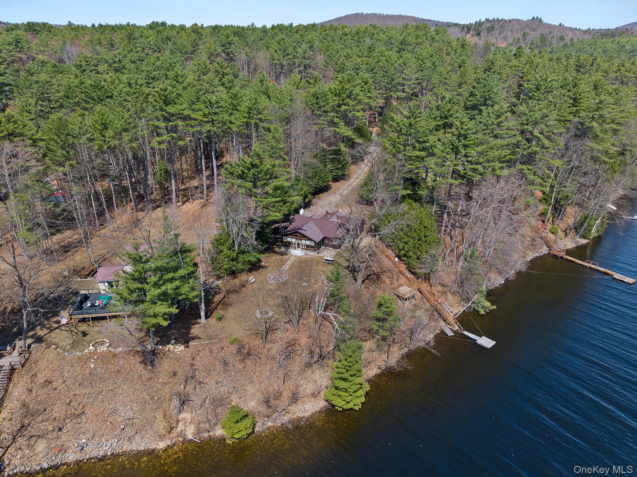 866 North Shore Road Hadley, NY 12835 - Photo 48 of 50 Enjoy year round lake access right from your own dock.