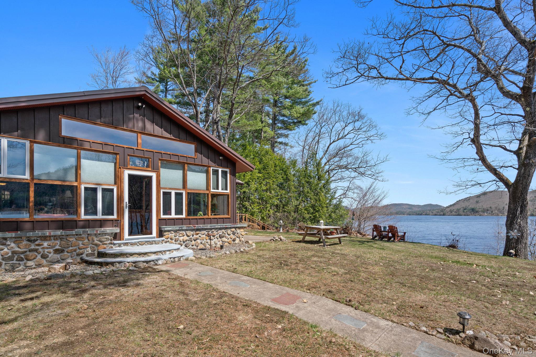 866 North Shore Road Hadley, NY 12835 - Photo 10 of 50 Huge lake views from the backyard.