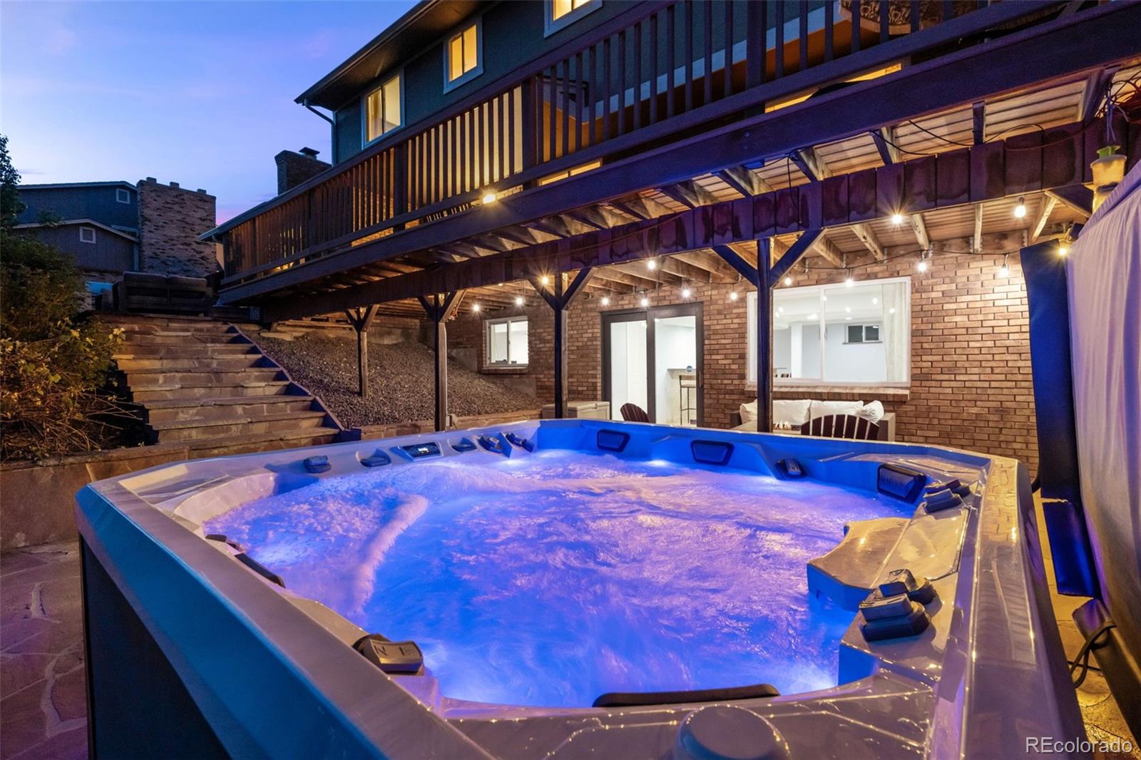 210 South Deframe Way Golden, CO 80401 - Photo 47 of 50 a view of a pool with a patio