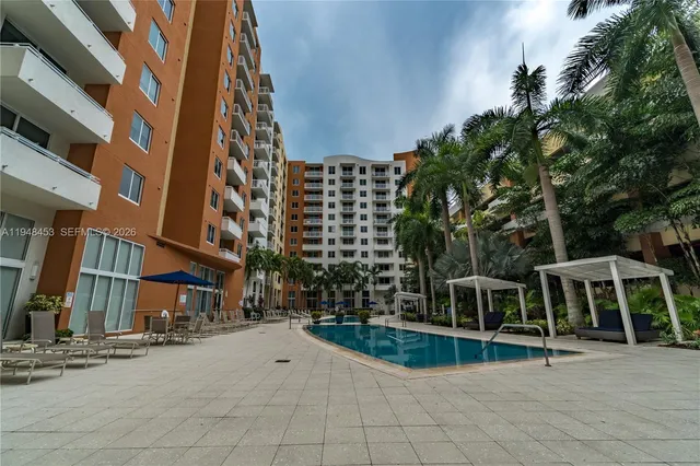 a view of a large building