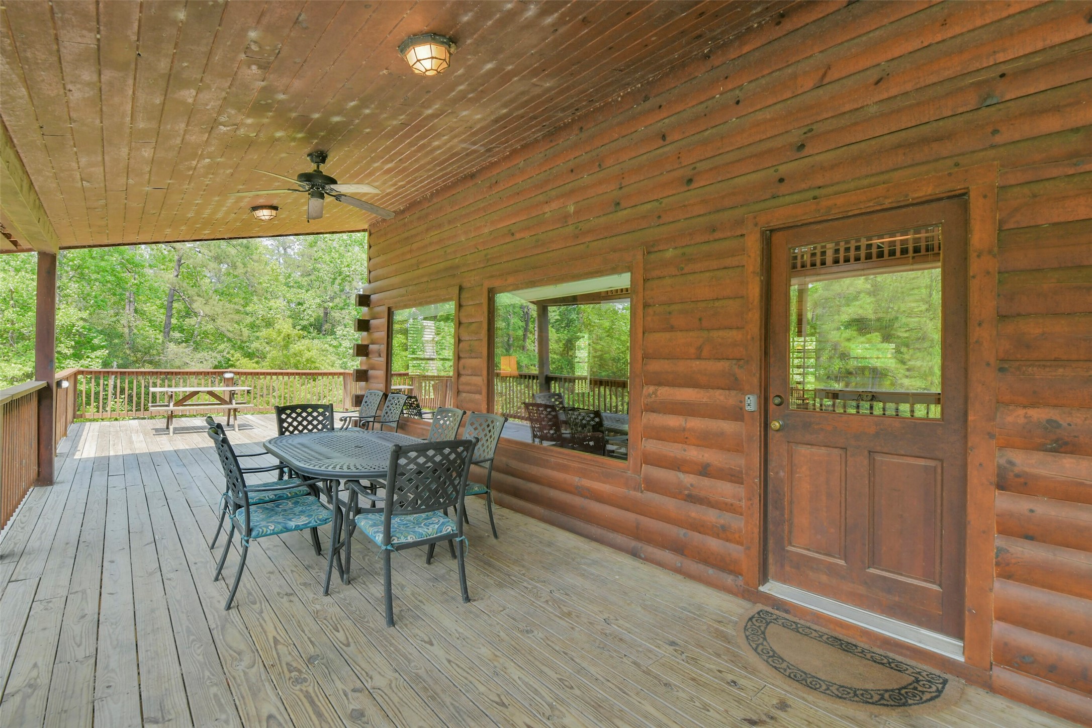 91 Bluejay Way Cleveland, TX 77327 - Photo 12 of 50 a dining room with furniture and wooden floor