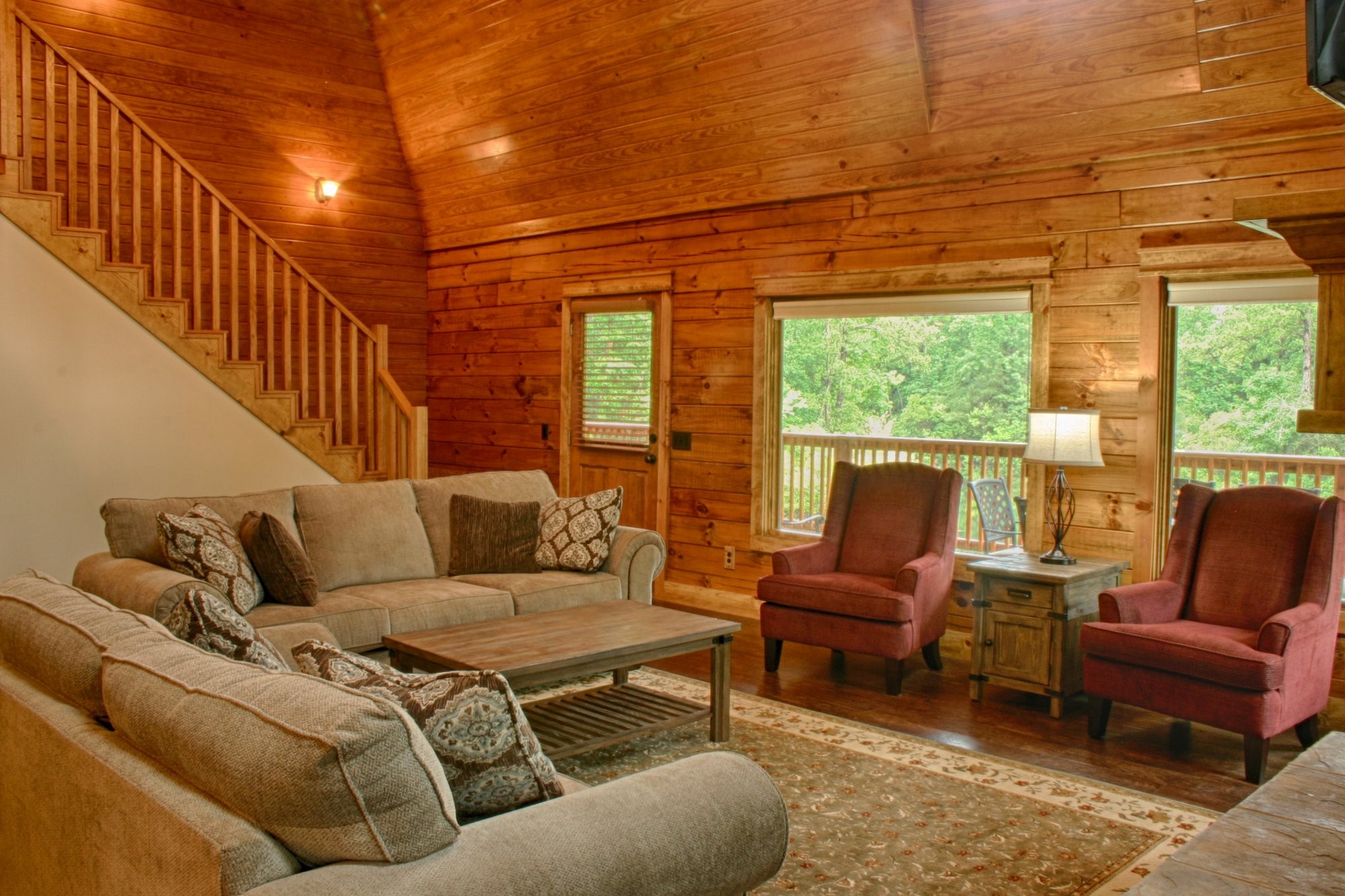 91 Bluejay Way Cleveland, TX 77327 - Photo 15 of 35 a living room with furniture and a large window